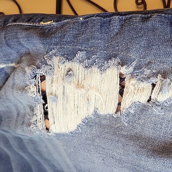Torrid Girlfriend Distressed Jeans Size 24 - Picture 3 of 12